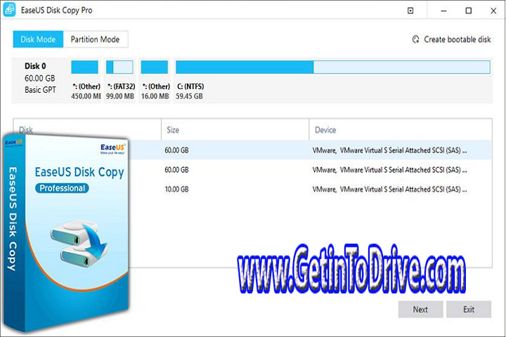 EaseUS Disk Copy v5.0 Free