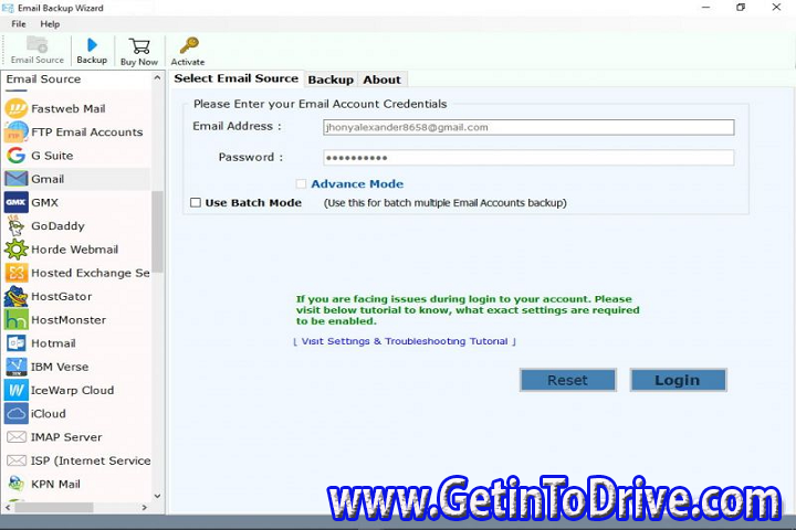 Email Backup Wizard 14.0 Free