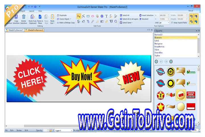 EximiousSoft Banner Maker Pro 3.97 Free