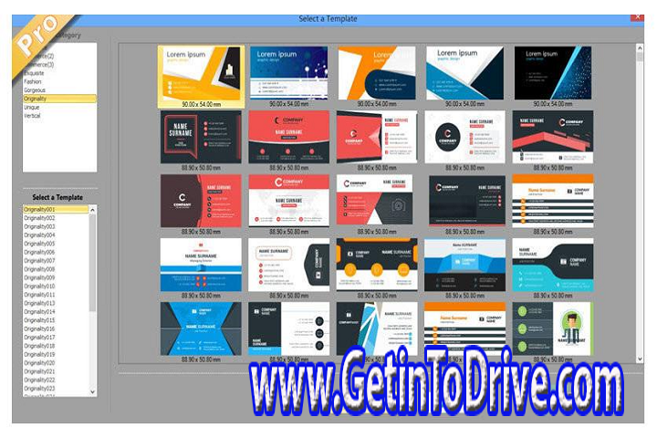 EximiousSoft Business Card Designer Pro 3.97 Free