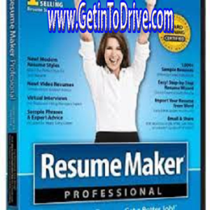 ResumeMaker Professional Deluxe v20.2.1.4090 Free