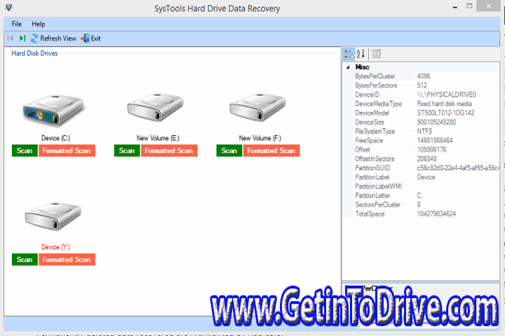 SysTools Hard Drive Data Viewer Pro 18.1 Free