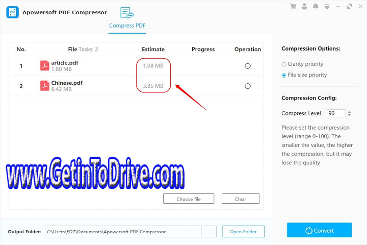 Apowersoft PDF Compressor 1.0.2.1 Free