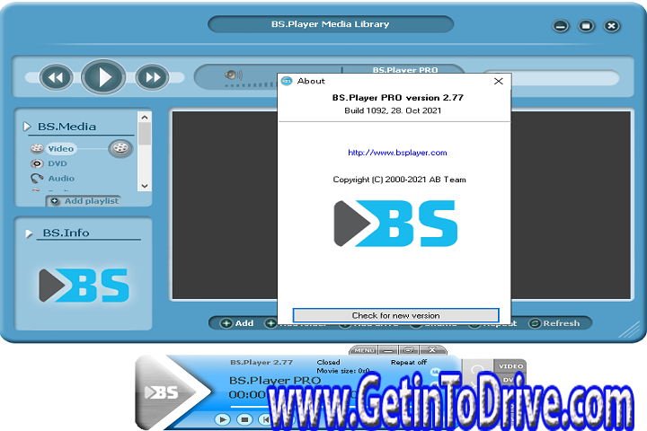 BS Player Pro 2.78.1094 Free