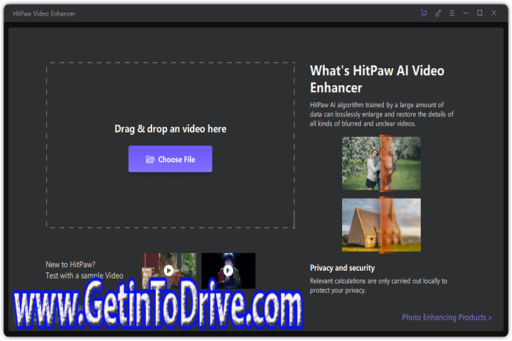 HitPaw Video Enhancer 1.5 Free