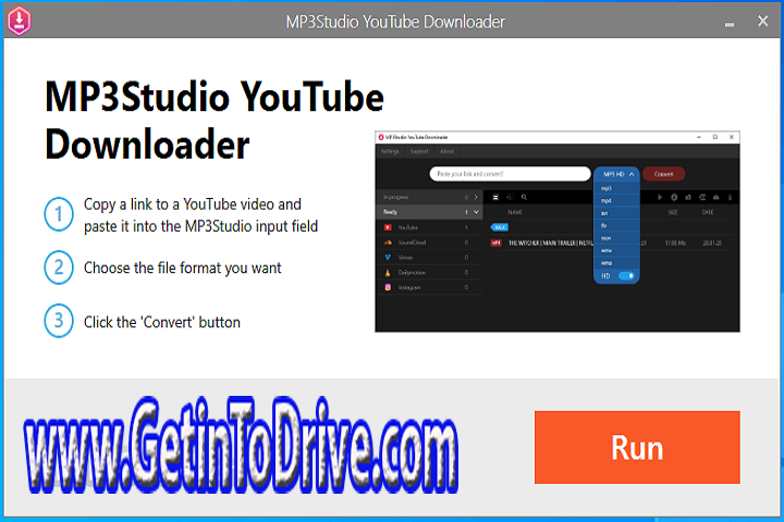 MP3Studio YouTube Downloader 2.0.20 Free