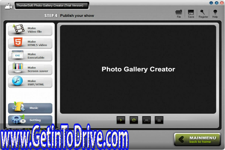 ThunderSoft Photo Gallery Creator 4.1.0 Free
