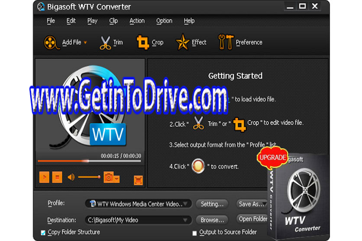 Bigasoft WTV Converter 5.7.0.8427 Free