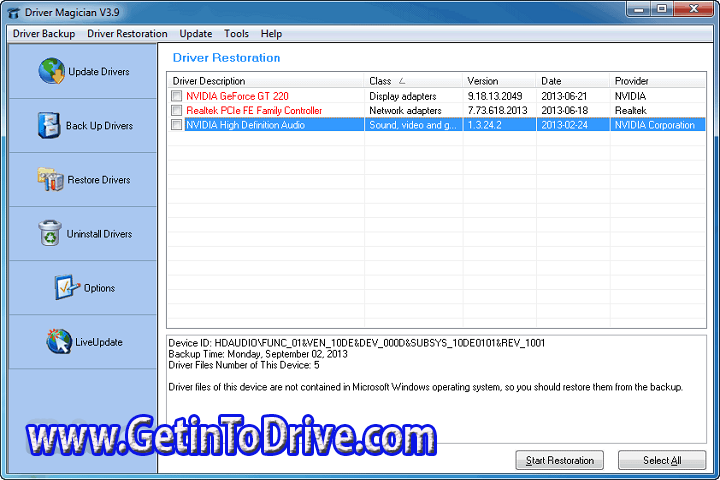 Driver Magician 5.9 Free