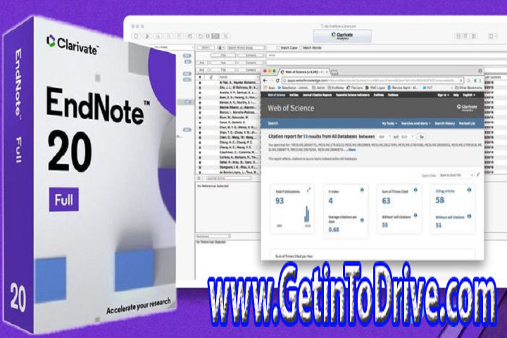 EndNote 20.5 Build 16860 Free