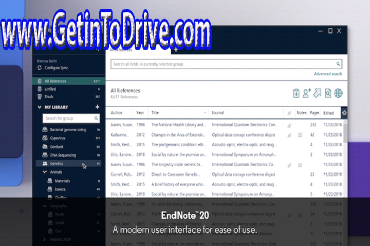EndNote 20.5 Build 16860 Free