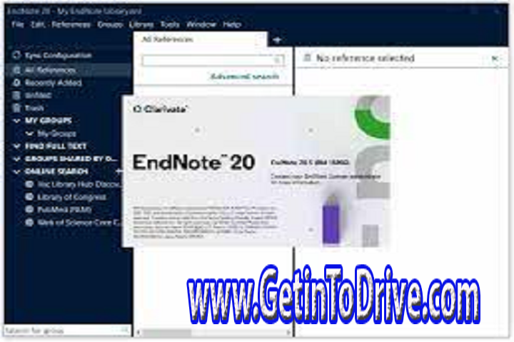 EndNote 20.5 Build 16860 Free