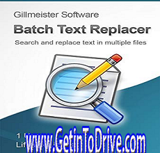 Gillmeister Batch Text Replacer v2.14.1 Free