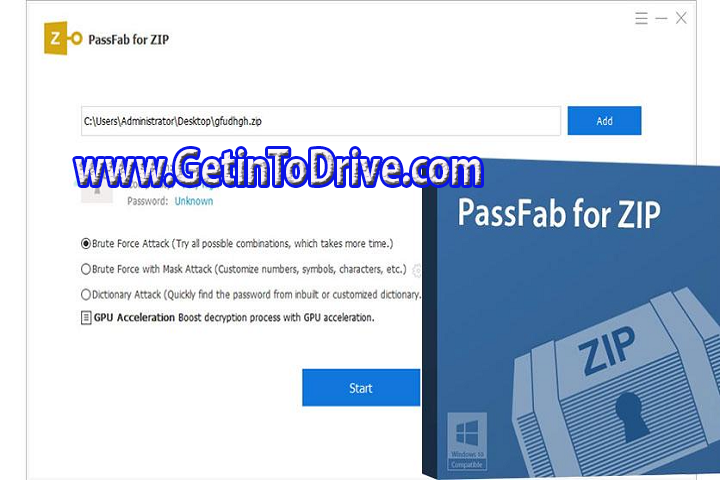 PassFab for ZIP 8.2.4.10 Free