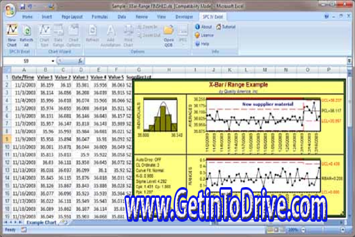 SPC for Excel 6.0.2 Free