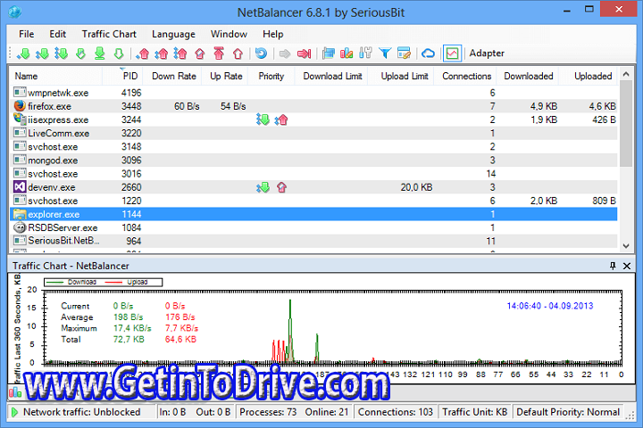 SeriousBit NetBalancer 11.0.5.3320 Free