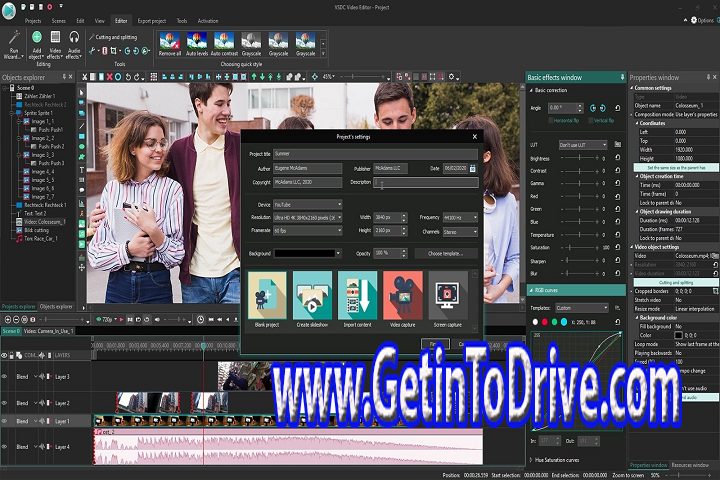 VSDC Video Editor Pro 8.1.1.450 Free