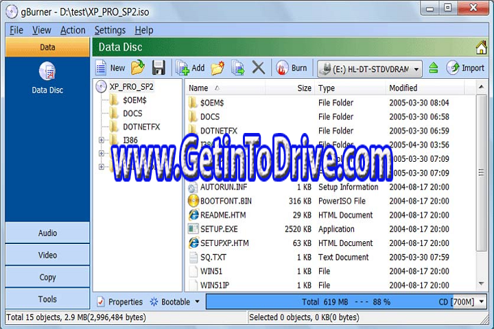 gBurner Pro 5.3.0 Free