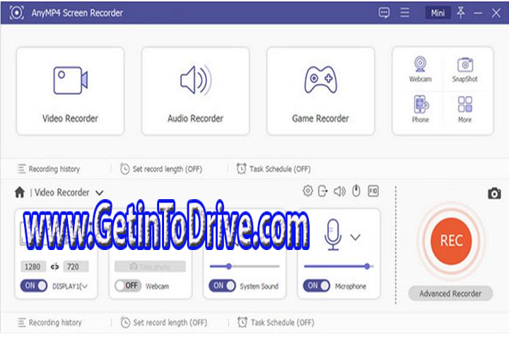 AnyMP4 Screen Recorder 1.5.6 Free