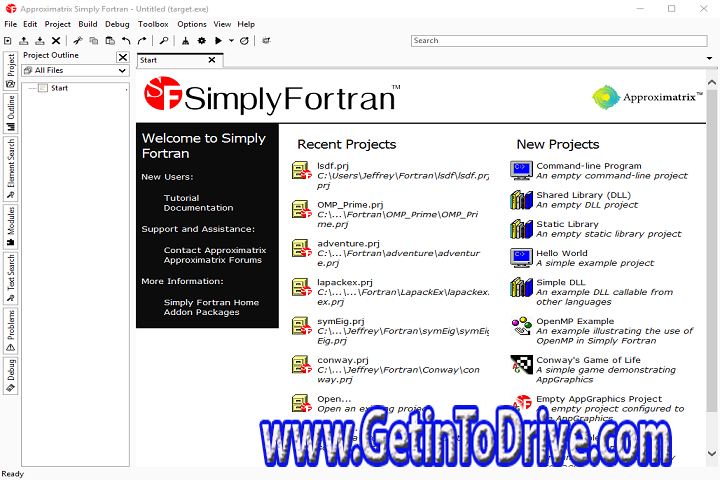 Approximatrix Simply Fortran 3.30.3952 Free