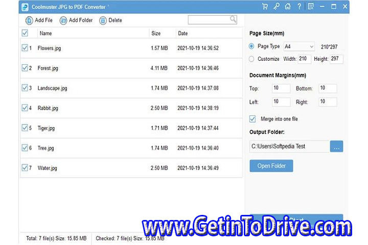 Coolmuster JPG to PDF Converter 2.6.9 Free