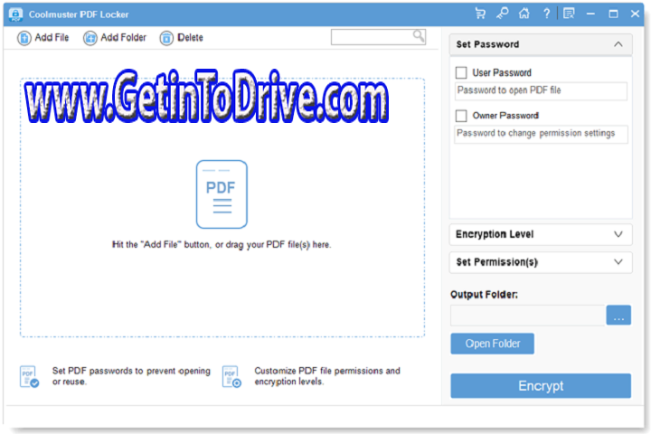 Coolmuster PDF Locker 2.5.7 Free