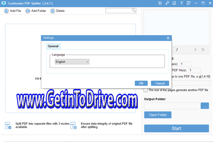 Coolmuster PDF Splitter 2.4.7 Free