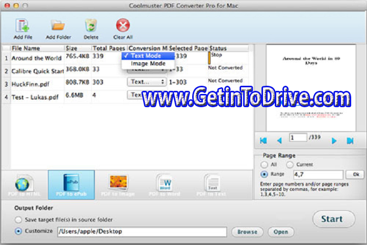 Coolmuster PDF to ePub Converter 2.4.7 Free