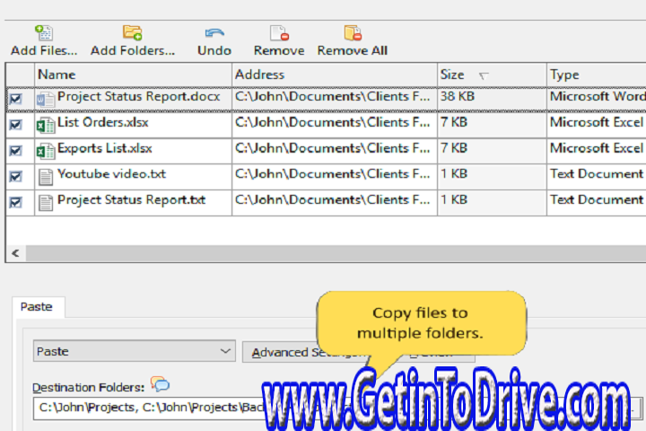 Copy Files Into Multiple Folders 5 Free