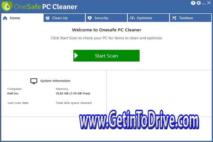 OneSafe PC Cleaner Pro 9.2.0.1 Free