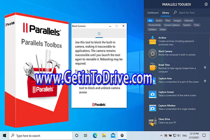 Parallels Toolbox Business 6.5.1.3794 Free