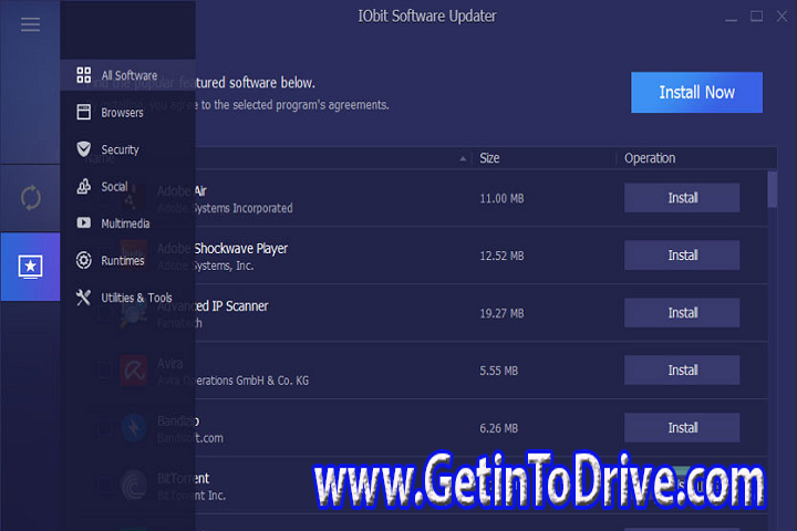IObit Software Updater Pro 5.4.0.36 Free