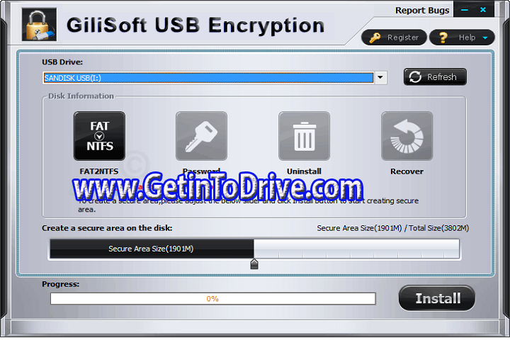 GiliSoft USB Stick Encryption 11.6 Free