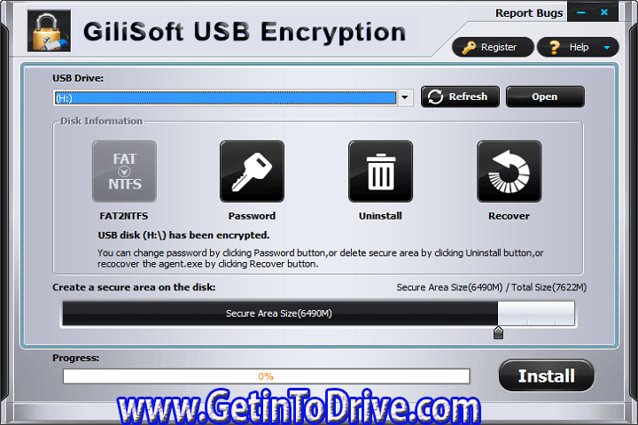 GiliSoft USB Stick Encryption 11.6 Free
