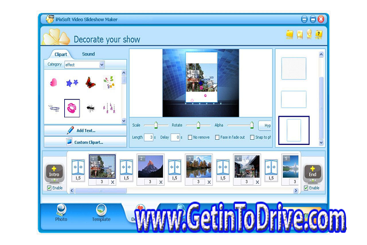 iPixSoft Video Slideshow Maker Deluxe 5.4.0 Free