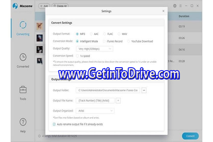 Macsome iTunes Converter 4.7.2 Free