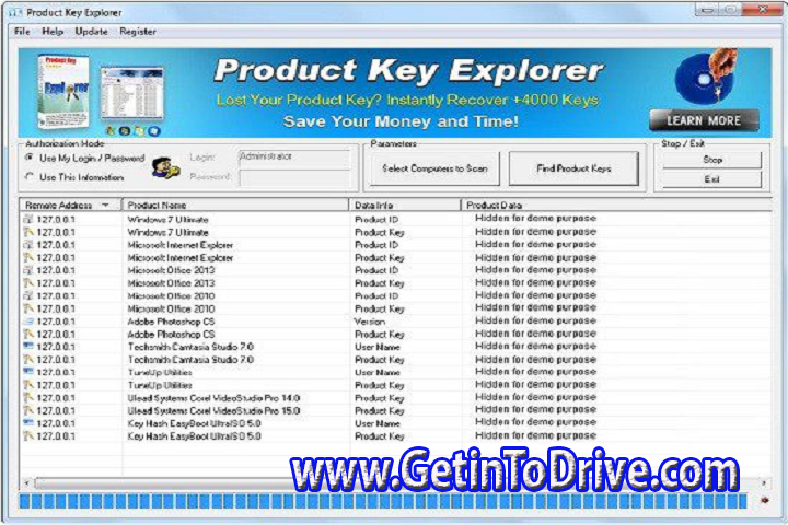 Nsasoft Product Key Explorer 4.3.0.0 Free