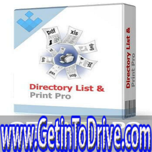 Directory List and Print 4.20 Free