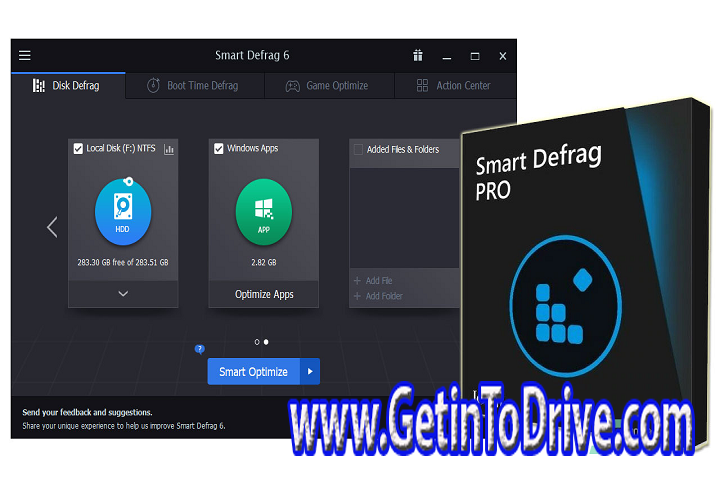 IObit Smart Defrag Pro 7.3.0.105 Free