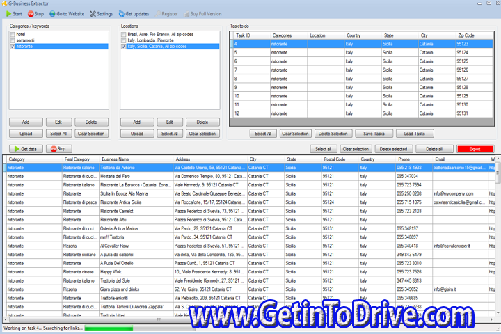 G-Business Extractor 7.2.2 Free