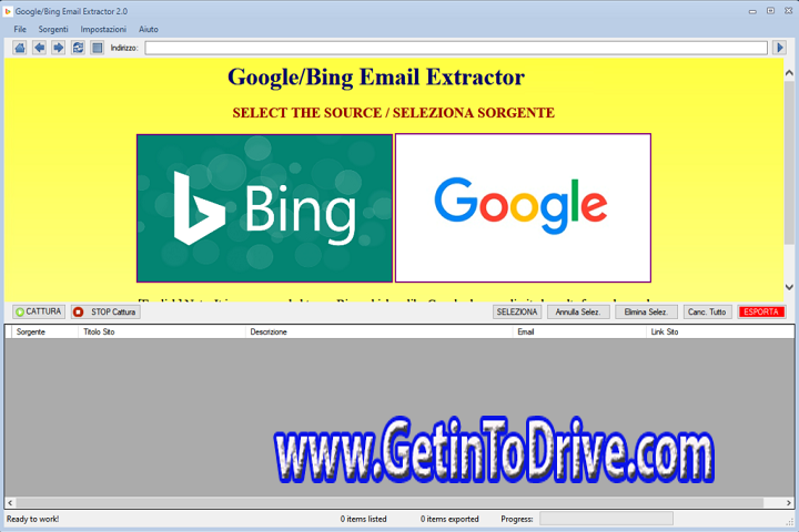 Google Bing Extractor 8.1.0 Free
