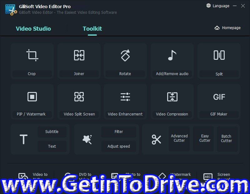 GiliSoft Video Editor Pro 17.3  PC Software  Free Download 